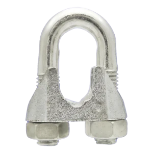 Wireklemme til stålwire galvaniseret 12–13 mm – svarer til DIN 741