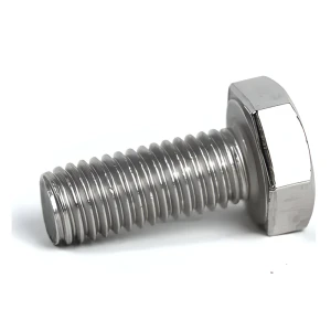 Sekskantskrue DIN 933 M10x30 mm rustfrit stål A2