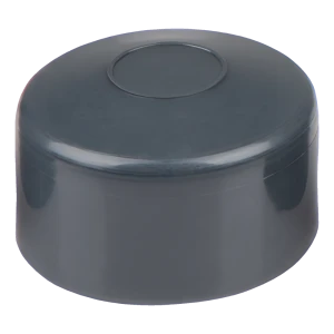 Stolpehat til hegnsstolpe 1 1/2" (Ø 48,3 mm), antracit