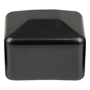 Stolpehat til hegnsstolpe 20×20 mm, sort