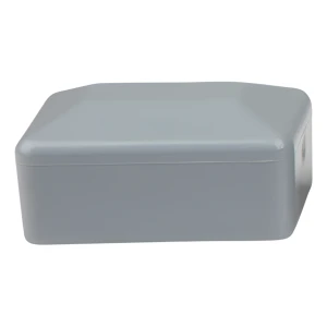 Stolpehat til hegnsstolpe 20×30 mm, grå