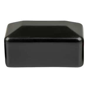 Stolpehat til hegnsstolpe 40×80 mm, sort