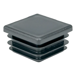 Rørprop firkantet 12×12 mm, antracit