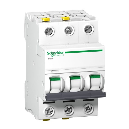 Overstrømsafbryder B 16A 3P 6kA iC60N-B16-3 Acti9 A9F03316 SCHNEIDER ELECTRIC GPV-401-39