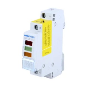 Hager LED signallampe tredobbelt rød grøn og orange