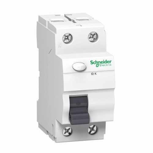 Fejlstrømsafbryder 2P 25A 30mA AC type IDK-25-2-30-AC A9Z05225 SCHNEIDER ELECTRIC GPV-401-83