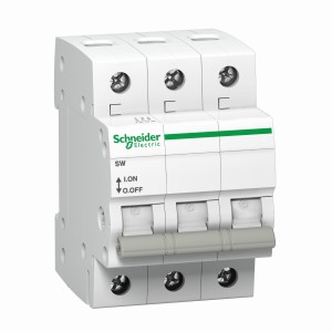 Schneider Electric 3-faset isolationsafbryder 3P 63A 500V AC Acti9