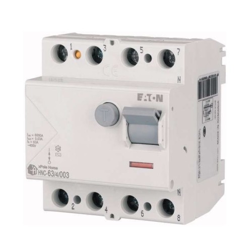 Eaton fejlstrømsafbryder 4P 63A 6kA 30mA AC Type GPV-401-165