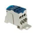 ELEKTRO-PLAST Afbryderblok 1-polet 125A TH35 blå UKK-125 GPV-401-214