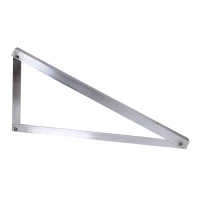 Monteringstrekant 25° til PV-anlæg 890x810x380 mm aluminium