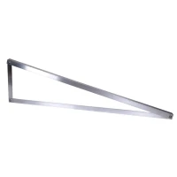 Monteringstrekant 15° lodret 1400x1352x374 mm aluminium