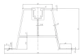 Trapezbro 40cm H-70 af EPDM til Trapezformede Metalpladetage PV-02-04-02 (2)