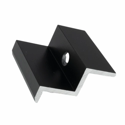 Endeklemme - M8 Hul - Aluminium 6060 - H40 Anodiseret PV-03-10