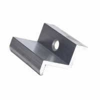 Endeklemme - M8 Hul - Aluminium 6060 - H30