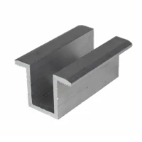 Mellemste Klemme - M8 Hul - Aluminium 6060 - H24