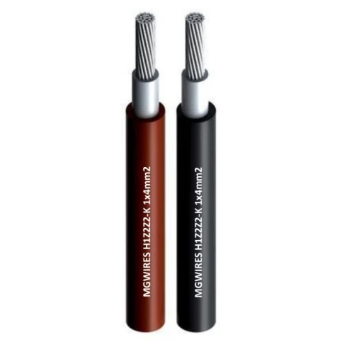 DC Solkabel 1x6mm2 Sort MG Wires Klasse D - CPR PV-200-dc1x6-01