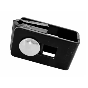 Universel klemme beslag samling til hegnspaneler sort