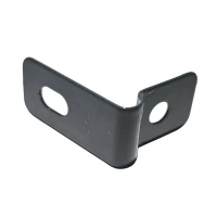 Beslag klemme holder clip 1/2 til hegnsplader antracit grafit