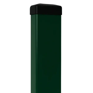 Hegnsstolpe 60x40x1,2 mm, længde 2,4 m, grøn