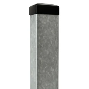 Hegnsstolpe 60x40x1,2 mm, længde 2,4 m, galvaniseret