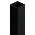 Hegnsstolpe 80x80x2 mm, længde 2,4 m, sort GPV-700-74 (2)