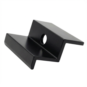 Slutklemme H40 L50 - lakeret - sort