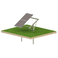 Solar KIT T1V Ultra Strong – jordbaseret PV-konstruktion til 2 paneler