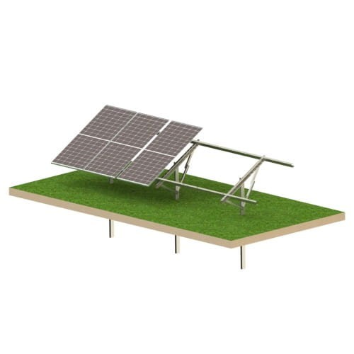 Solar KIT T1V Light jordkonstruktion til 6 PV-paneler GPV-T1V-L6 (1)