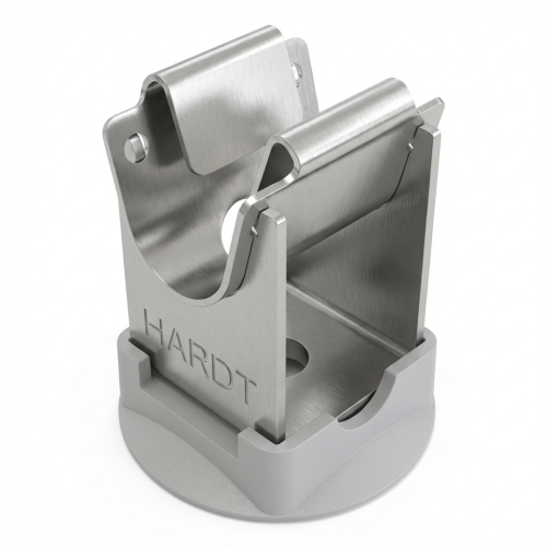 Lav trådstolpe med plastsokkel h=20mm rustfrit syrefast stål 000-149 (1)