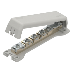 Udligningsskinne 7x 25mm2, 1x B til 30mm, 1x 8-10mm