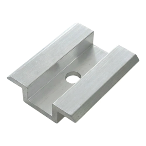 Mellemklemme H11 L50 lav Aluminium 6060