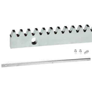 Stålzahnstang til selvbærende skydeporte L1000X8