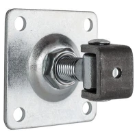 Justerbart hængsel med skilt M16 80x80x3 (36)