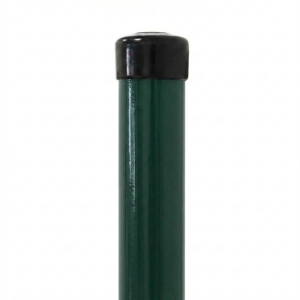 Hegnsstolpe Fi 48,3x1,5, længde 2,3 m, grøn RAL 6005
