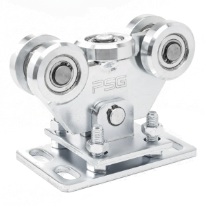 Løbevogn 80 stålruller til selvbærende skydeporte