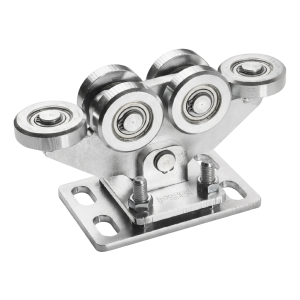 Løbevogn til selvbærende skydeporte 80/6 stålruller