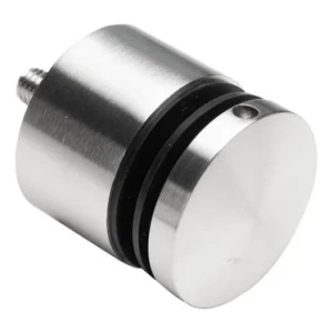 Punktbeslag til glas fi 50/30/M10x70 glas 8-17,52 mm AISI 304 fladt system satin