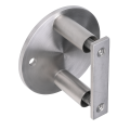 Sidemonteret stolpebeslag fi 42,4 mm til rør fi 100 mm AISI 304 satin 000-299 (1)