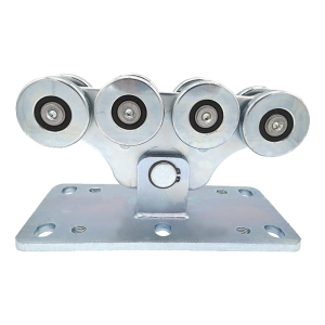 Løbekat 89x100 mm til skinne 6V.089 skydeport 8 ruller af stål