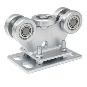 Løbehjul 80 stålruller til skydeport med justering 5-hjulet