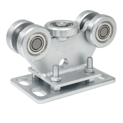 Løbehjul 80 stålruller til skydeport med justering 5-hjulet 000-314 (1)