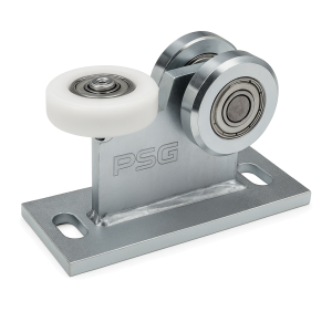 Løbekat 80 3 ruller stål og plast til hængende porte