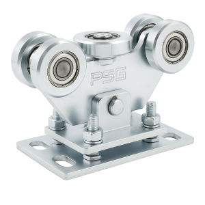 Løbehjul 70 5-rullet til skydeport svingende stålruller