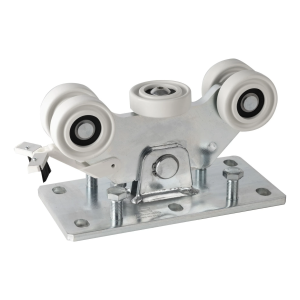 Løbehjul til aluminiumsprofil 5-hjulet af plast