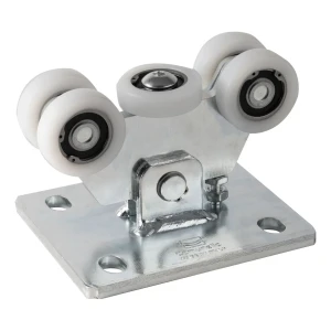 Løbevogn til aluminiumsprofil 5-hjulet med hjul af kunststof