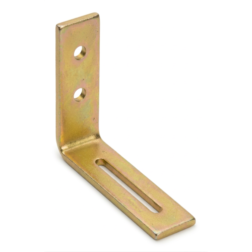 Justerbar vinkel KR 1 75x65x20x3,0 galvanisk forgyldt zink 000-345 (1)