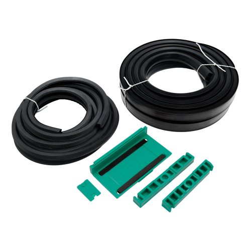 Monteringssæt til U/L-profil L=2500 mm, glas 20-21,52 mm GlassMove 000-377 (1)