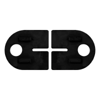 Trykgummi 8mm til beslag 63D2, 90D5, 18D5