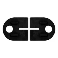 Trykgummi 10mm til beslag 63D2, 90D5, 18D5