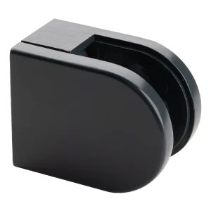 Glasholder 6-10,76 mm 50x40x26 mm pin zamak fladt system antracit